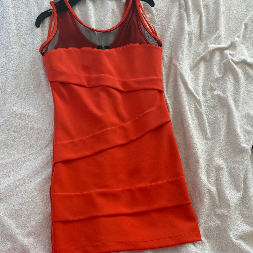 INC International Concepts Bold Red Mini Dress